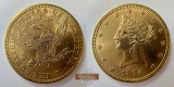 USA 10 Dollars (Coronet Head) 1894 MM-Frankfurt KM#102 Feingol...