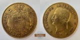 Italien, Napoleon I. Bonaparte, 1807-1814. 40 Lire 1810 M. MM-...