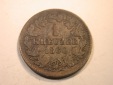 K06  Nassau  1 Kreuzer 1860 in ss+    Originalbilder