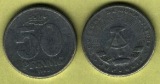 "DDR"- 50 Pfennig - 1958 A - gebraucht/used