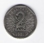 Frankreich 2 Francs 1981 N Schön Nr.240 (C85)