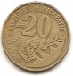 Griechenland 20 Drachmai 1990 #190