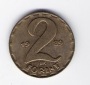 Ungarn 2 Forint 1989 Me      Schön Nr.94