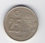 Türkei 25000 Lira 1997 K-N-Zk  Schön Nr.G235