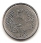 Brasilien 5 Centavos 1995  #59