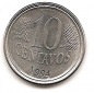 Brasilien 10 Centavos 1994  #200