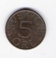 Schweden 5 Öre 1977 Bro schön Nr.70