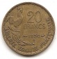 Frankreich 20 Francs 1950 B #217