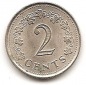 Malta 2 Cent 1977 #123