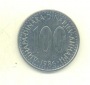100 Dinara Jugoslawien 1986