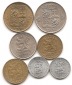 Tschechoslowakei 7 Münzen s.Scan #265