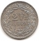 Schweiz 2 Franken 1992 #281