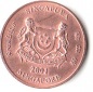 1 Cent Singapore 2001 (H864)