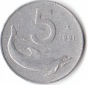 5 Lire Italien 1951 (A345)