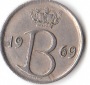 25 Centimes 1969 Belgie (A047)  b.