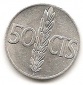 Spanien 50 Centimes 1966 #324