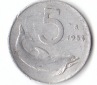 5 Lire Italien 1954 (A349)