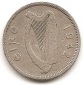 Irland 6 Pence 1942 #306