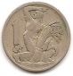 Tschechoslowakei 1 Krona 1929 #306