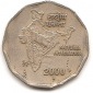 Indien 2 Rupee 2000 #326