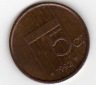 Niederlande 5 Cent 1992