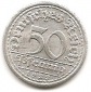 DR 50 Pf. 1922 E #378