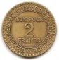 Frankreich 2 Francs 1922 #381