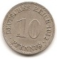 DR 10 Pfennig 1912 A #390