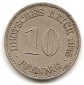 DR 10 Pfennig 1915 A #391