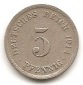 DR 5 Pfennig 1914 A #393