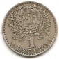 Portugal 1 Escudo 1951 #396