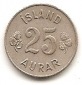 Island 25 Aurar 1951 #410