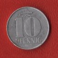 DDR 10 Pfennig 1968 -A- Jaeger 1510.