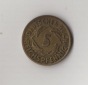 Weimarer Republik 5 Reichspfennig 1924 -D- (2) J. 316 ss-vz