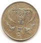 Zypern 5 Cent 2001 #436
