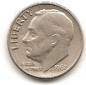 USA 1 Dime 1967 #445