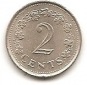 Malta 2 Cent 1977 #453