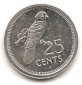 Seychelles 25 Cent 2007 #462