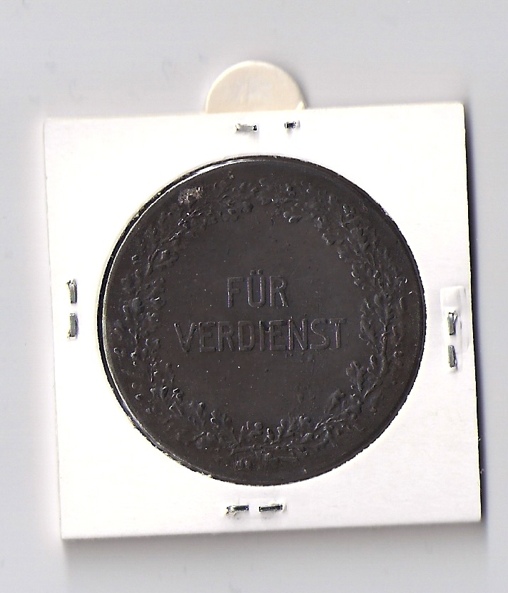  Baden, Verdienstmedaille Friedrich II., gestiftet 1907, Stempel von Prof. Rudolf Mayer (R.M.)   