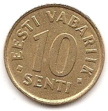  Estland 10 Senti 2002 #464   