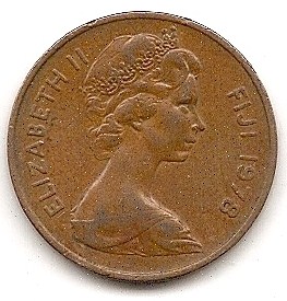  Fiji 2 Cent 1978 #484   