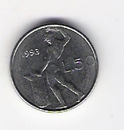  Italien 50 Lire 1993 St  Schön Nr.138 (D1/356)   
