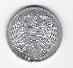  Österreich 1 Schilling Al 1947 Schön Nr.70   