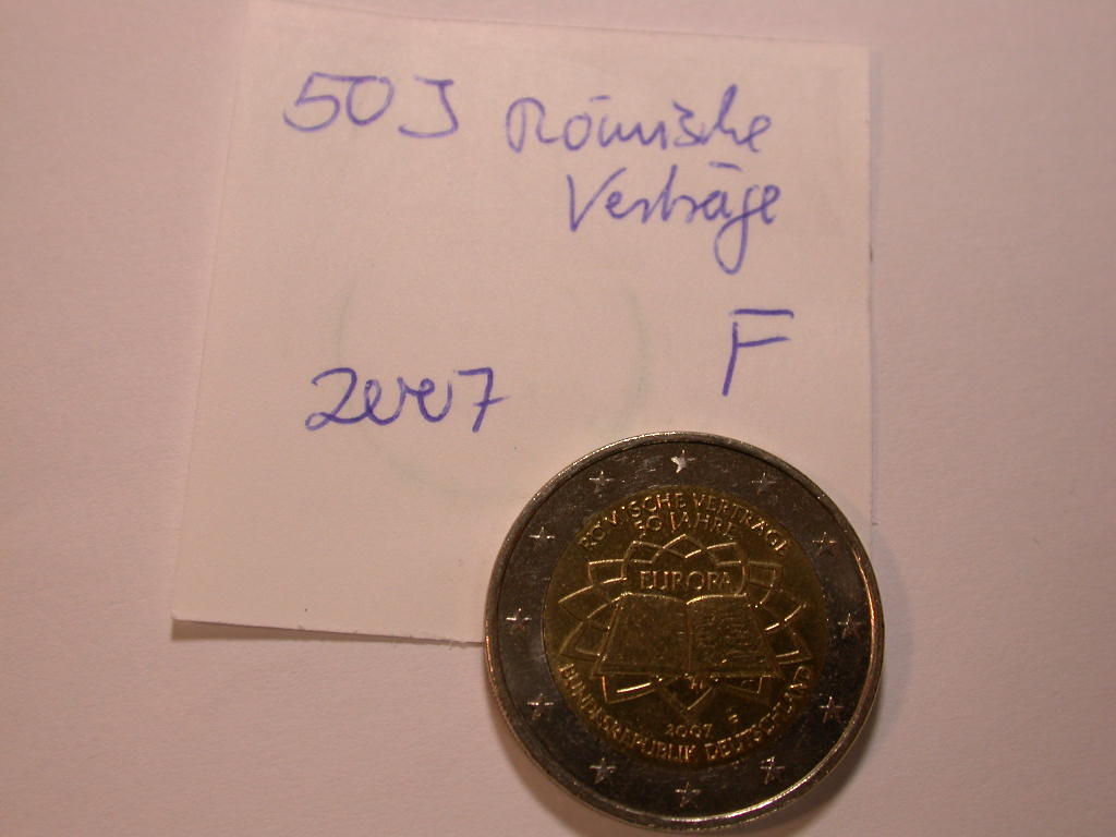  12009  2 Euro Röm. Verträge 2007 besser  anschauen   