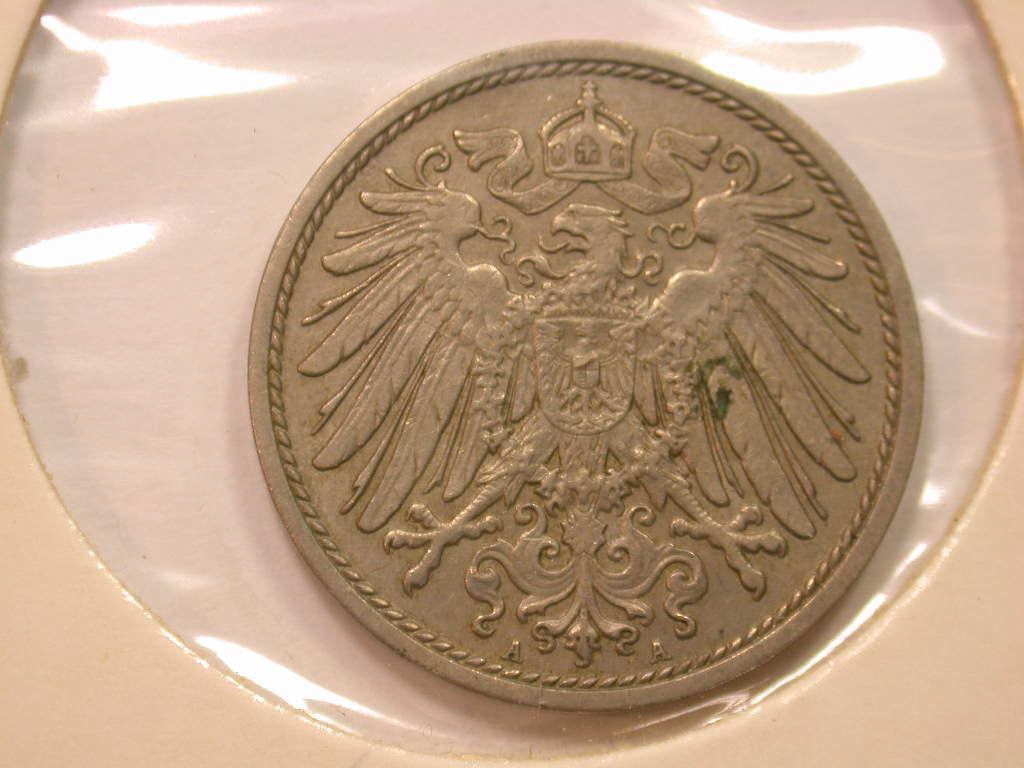  11004 Kaiserreich  10 Pfennig 1902 A  in besser  anschauen   