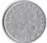 Finnland (D071)b. 1 Penni 1970 siehe scan