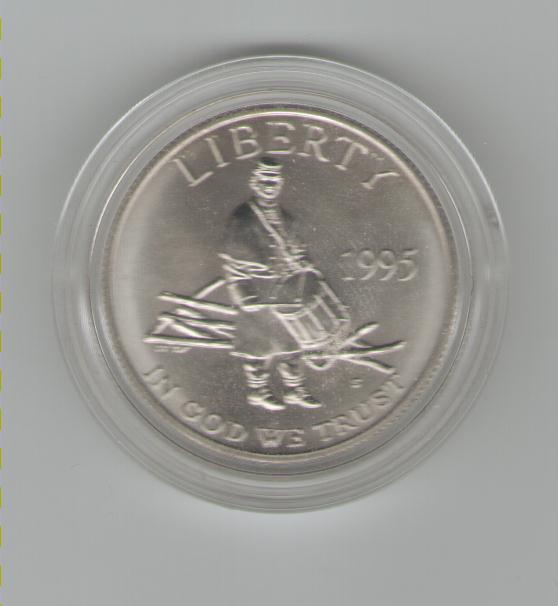  Half Dollar USA 1995 S (Civil War)(G1569)   