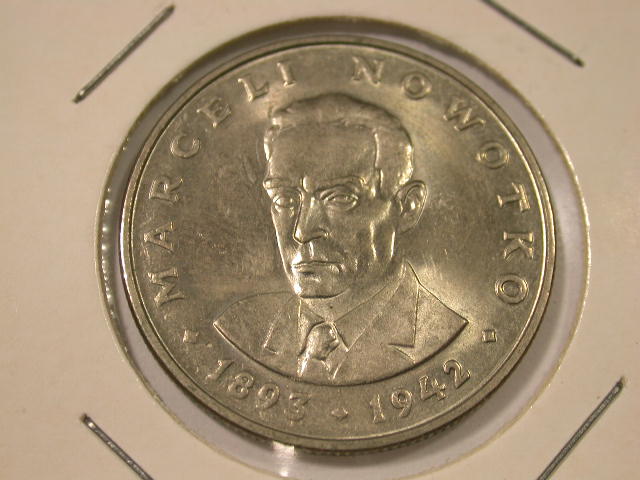 12001 20 Zloty Polen von 1974 Nowotko in f.st anschauen