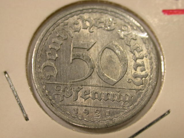 12001 50 Pfennig von 1921 E in vz-st anschauen