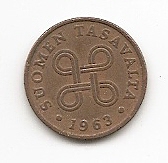  Finnland 1 Penni 1963 #269   